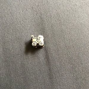 Genuine Pandora baby carriage charm